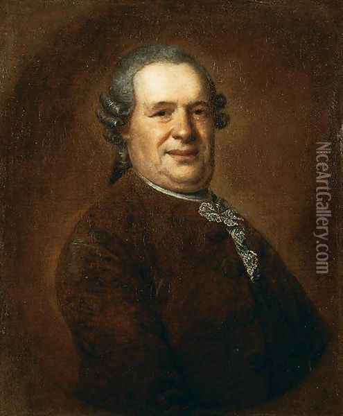 Portrait of Gentleman Oil Painting - Alessandro Longhi