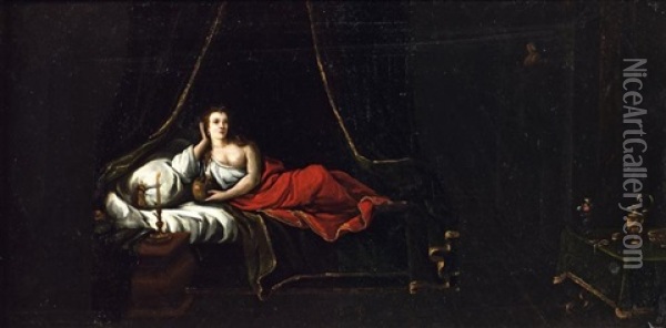 Marie Madeleine Penitente Oil Painting - Giovanni (Il Cosci) Balducci