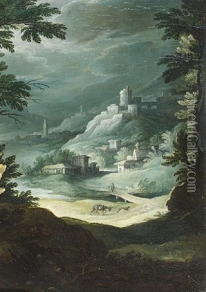 Saint Jerome In The Wilderness Oil Painting - Jan (Hans) Soens