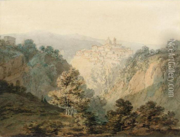 Ariccia, Near Rome Oil Painting - Joseph Mallord William Turner