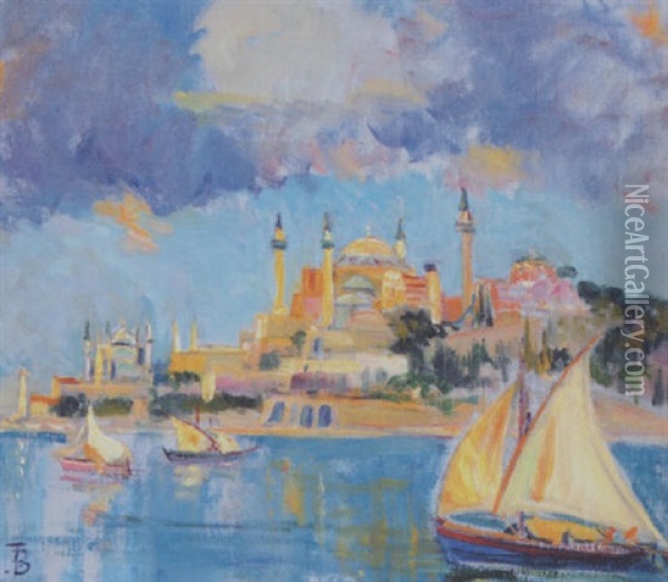 Venice Oil Painting - Thomas P. Barnett