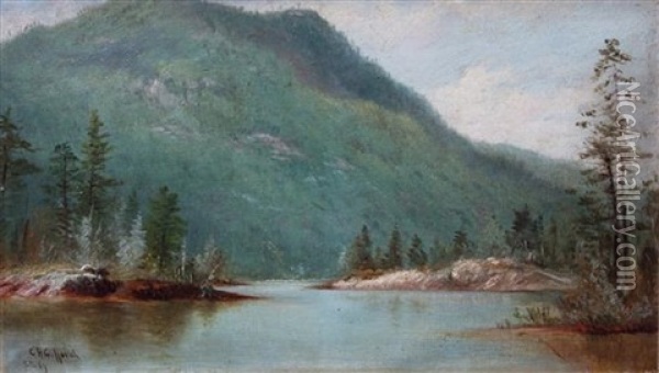 Alpine Landscape Oil Painting - Charles Henry Gifford