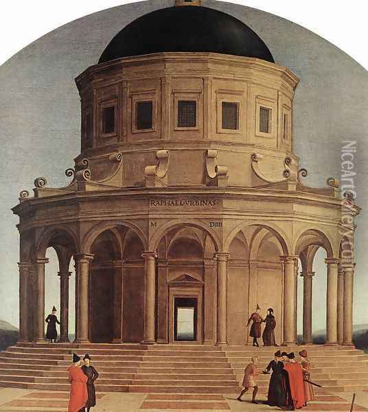 Spozalizio (detail) 2 Oil Painting - Raphael