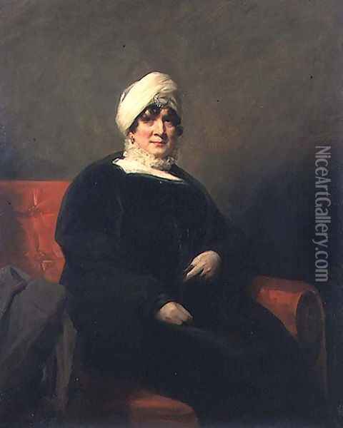 Portrait of Louisa Mackay, daughter of Colin Campbell of Glenure Oil Painting - Sir Henry Raeburn
