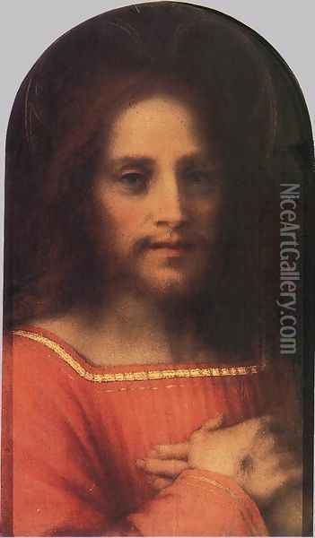 Christ The Redeemer Oil Painting - Andrea Del Sarto