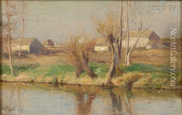 River View Oil Painting - Charles Harold Davis