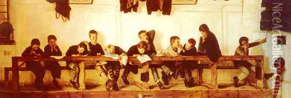 In Detention Oil Painting - Gustav Karoly Igler