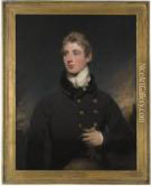Portrait Of Gerald Wellesley (1790-1833) Oil Painting - Sir Thomas Lawrence
