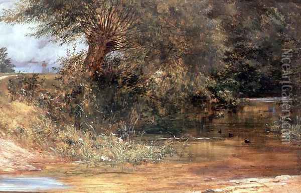 The Source of the Stream Oil Painting - Richard Redgrave