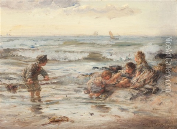 Away To The West Oil Painting - William McTaggart