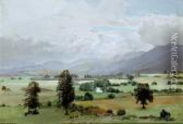 Wolkenschatten Oil Painting - Hans Frank