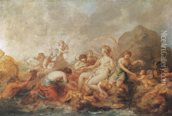 Le Triomphe De Venus Oil Painting - D. Francisco Bayeu y Subias