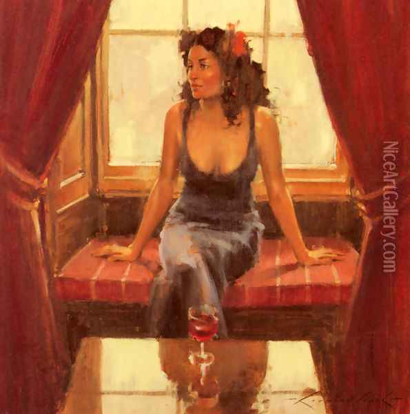 Let Me Into Your Heart Oil Painting - Raymond Leech