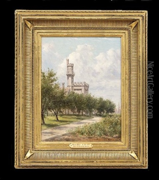 West Point Oil Painting - William Rickarby Miller
