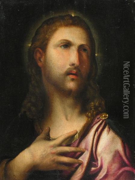 Portrait Jesu Oil Painting - Rocco Marconi
