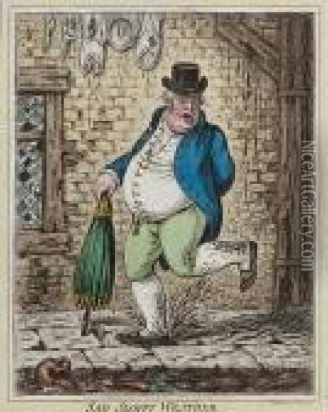 The Weather Series Oil Painting - James Gillray