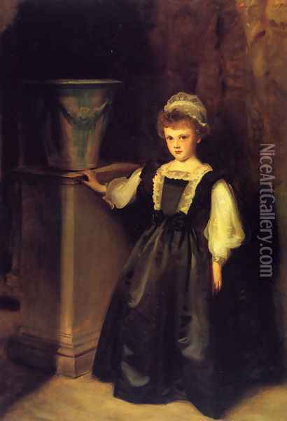 The Honorable Laura Lister Oil Painting - John Singer Sargent