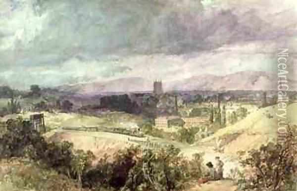 Worcester Oil Painting - Sir John Gilbert
