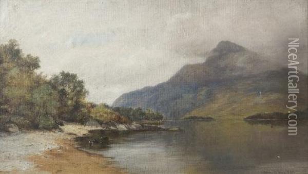 Kerry Lake Oil Painting - Alexander Williams