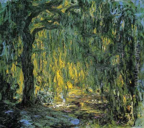 Weeping Willow II Oil Painting - Claude Oscar Monet