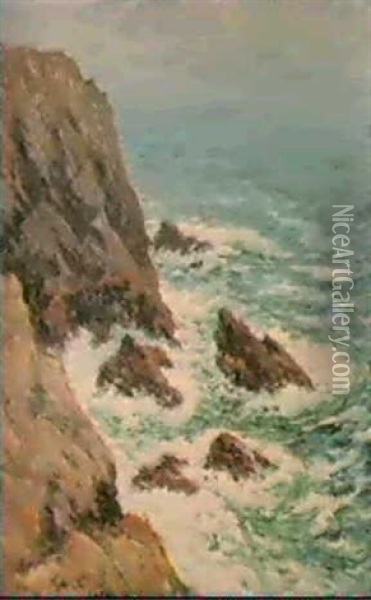 L'ile De Groix Oil Painting - Henry Moret
