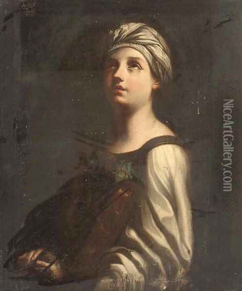 Saint Cecilia Oil Painting - Guido Reni