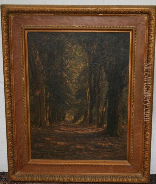 Close Walk Medhurst Oil Painting - Hamilton Jay