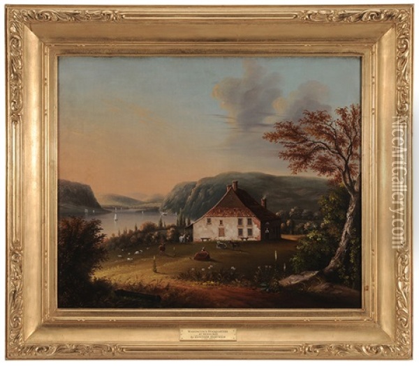 George Washington's Headquarters At Newburgh Oil Painting - Gunther Hartwick
