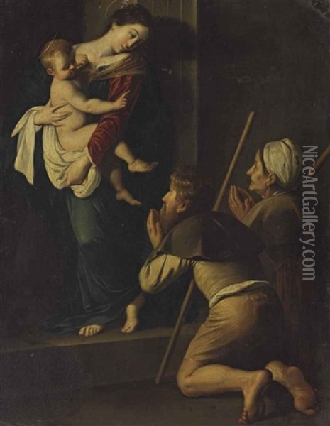 The Madonna Of Loreto Oil Painting -  Caravaggio