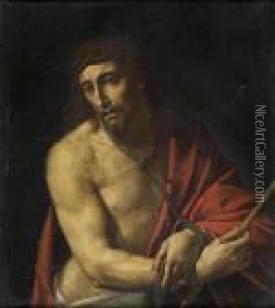 Christ Au Roseau Oil Painting - Michelangelo Merisi Da Caravaggio