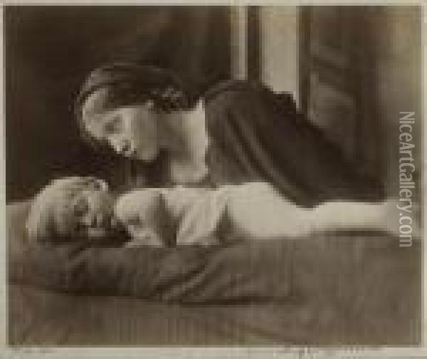 Archibald Cameron And Mary Hillier Oil Painting - Julia Margaret Cameron