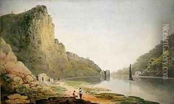 The Avon Gorge 2 Oil Painting - Francis Danby