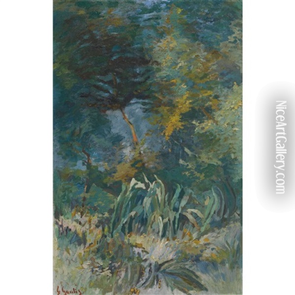 Sonnige Waldlichtung Oil Painting - Fernand Gaulis