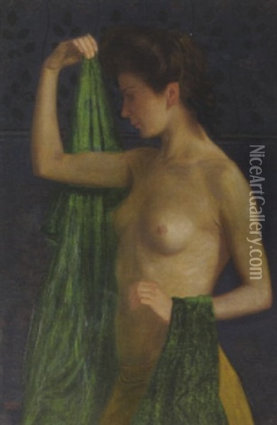 Tanzerin Oil Painting - Friedrich Koenig