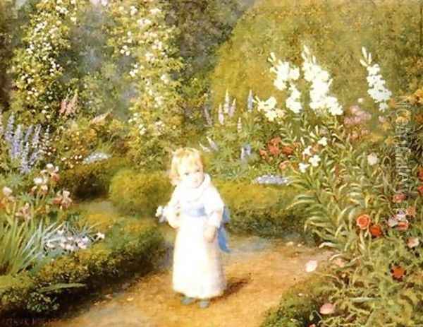 Wonderland (later version) Oil Painting - Arthur Hughes