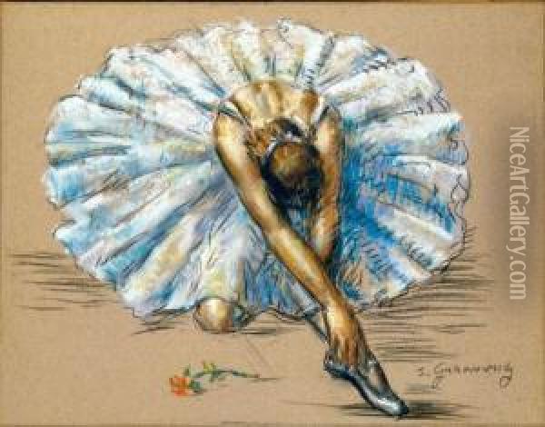Danseuse Oil Painting - Sam Granowsky