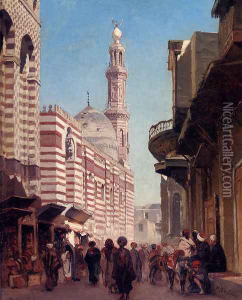 Cairo Oil Painting - Alberto Pasini