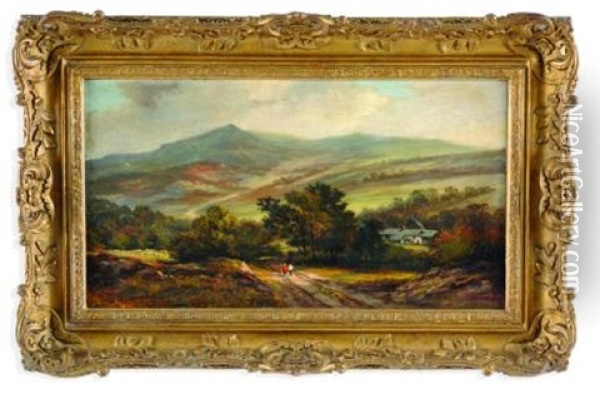 Untitled Oil Painting - Frederick William Hulme