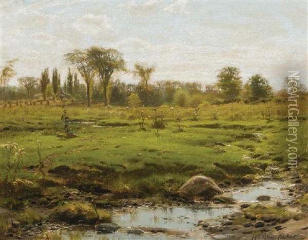 Early Summer Oil Painting - William Bliss Baker