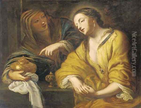 Queen Artemisia Oil Painting - Florentine School
