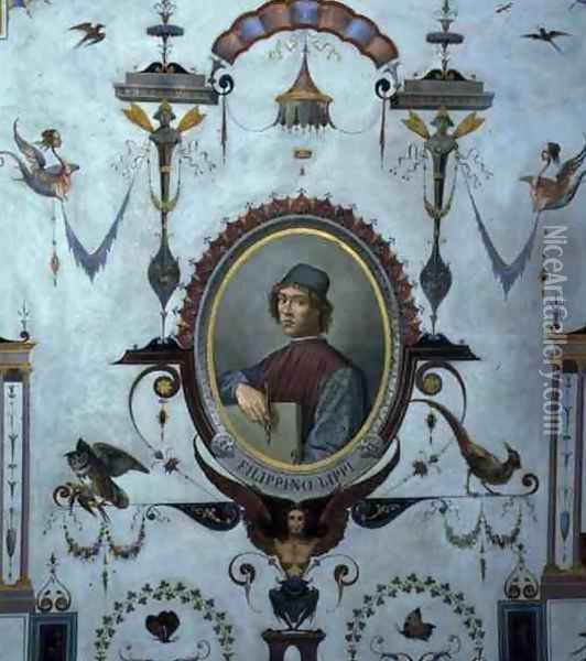 Portrait of Filippino Lippi Oil Painting - Pietro Pezzati