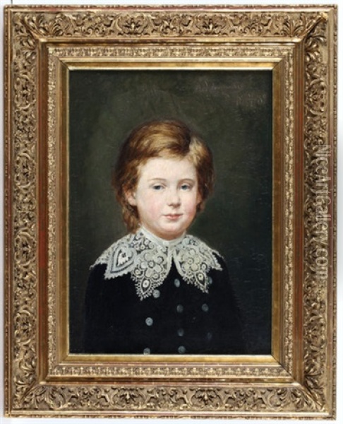 Portrait Des Wilhelm Bete Oil Painting - Alexander Sochaczewski