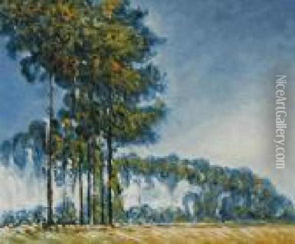 Poplars Oil Painting - Claude Oscar Monet