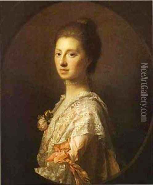 Portrait Of Anne Bruce Mrs Bruce Of Arnot 1765 Oil Painting - Allan Ramsay