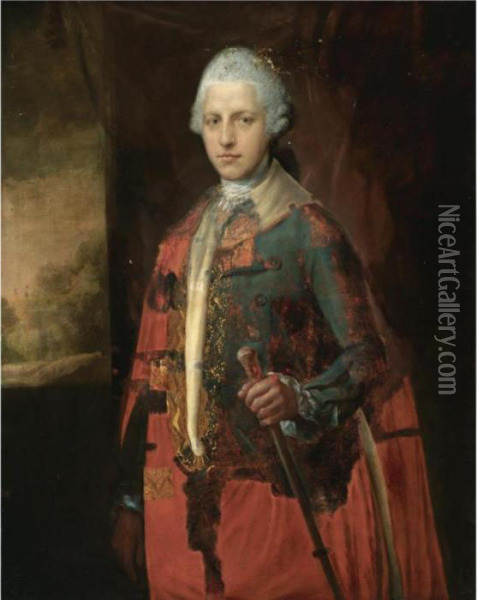 Portrait Of A Nobleman Oil Painting - Thomas Gainsborough
