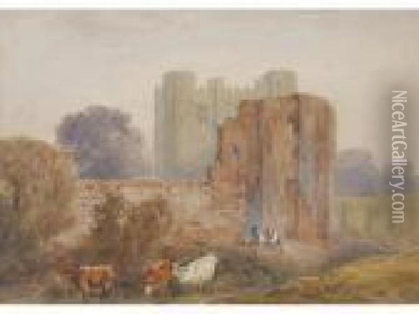 Kenilworth Castle Oil Painting - David Cox