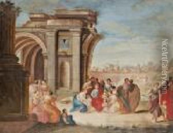 Ohne Titel Oil Painting - Giovanni Battista Tiepolo