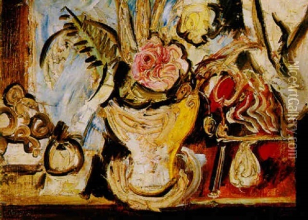 Bloemen Oil Painting - Charles Dufresne
