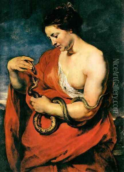 Cleopatra Oil Painting - Peter Paul Rubens