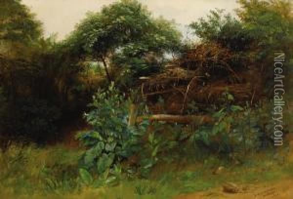 Witton Landscape Oil Painting - Frederick Henry Henshaw